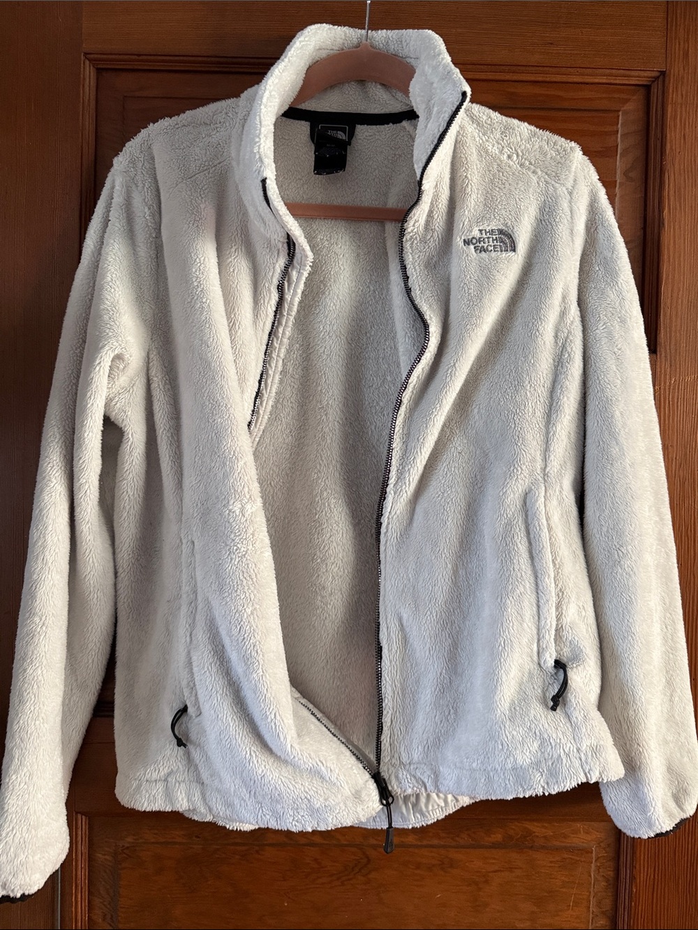 The North Face Women's Cream Teddy Fleece Jacket